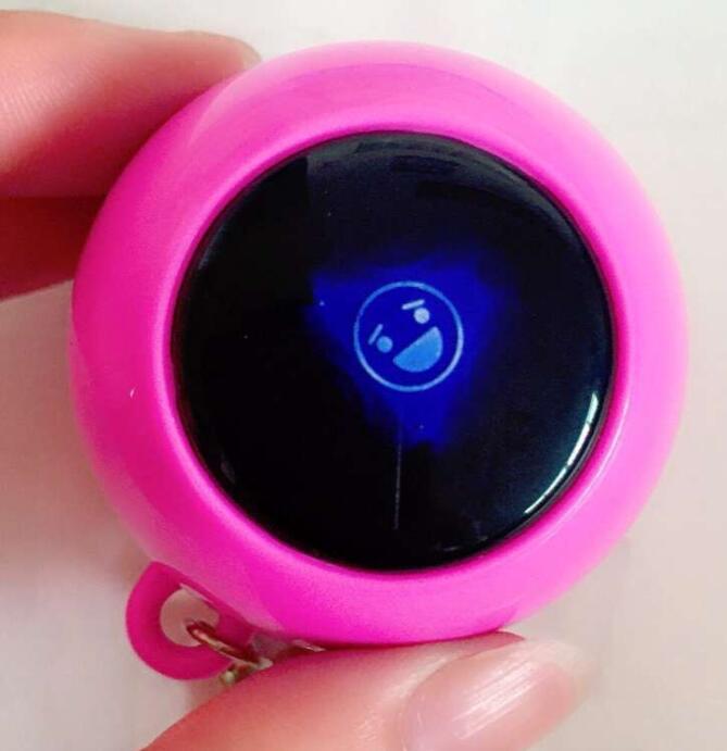 magic 8 ball with emoji inside