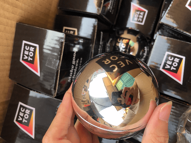 silver mirror magic 8 ball