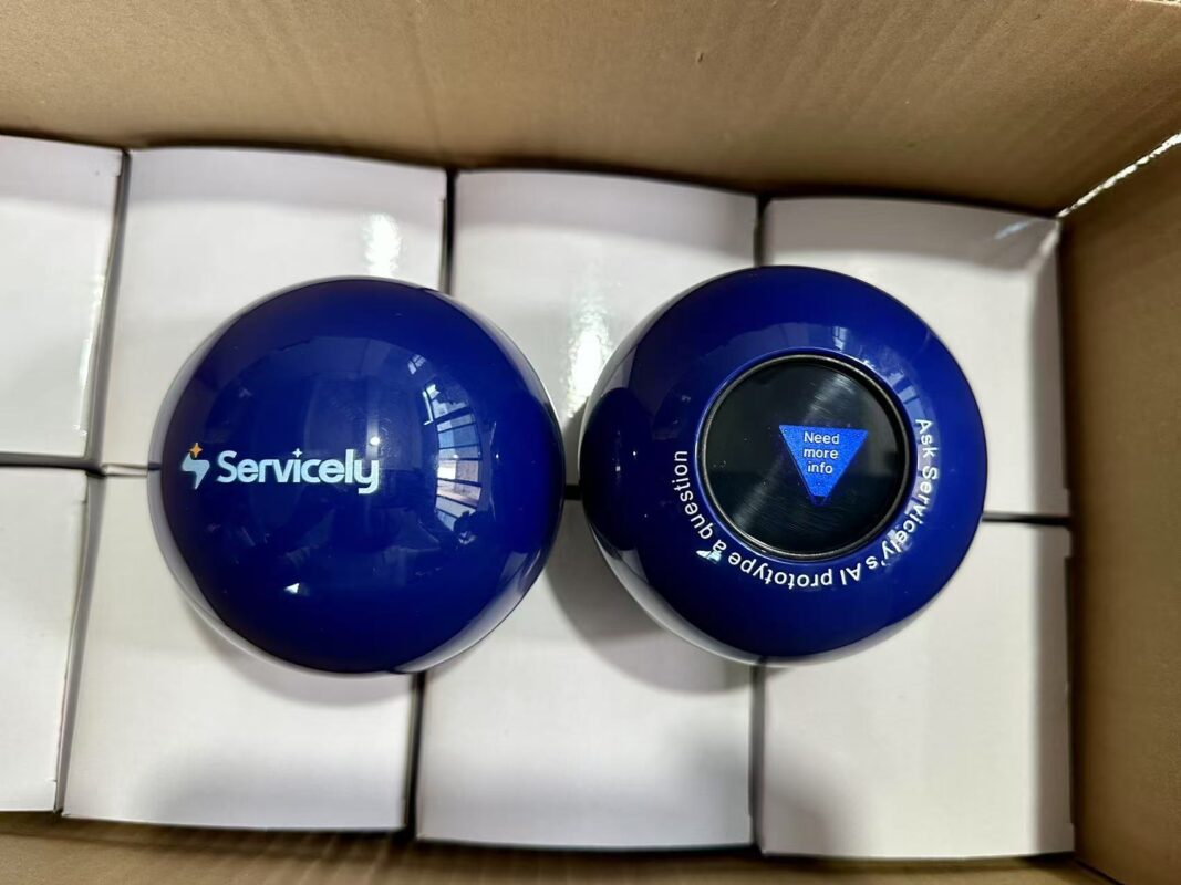 Custom Magic 8 Ball with Logo Printing and Tailored Answers
