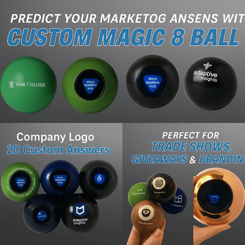 customized decision ball with corporate message