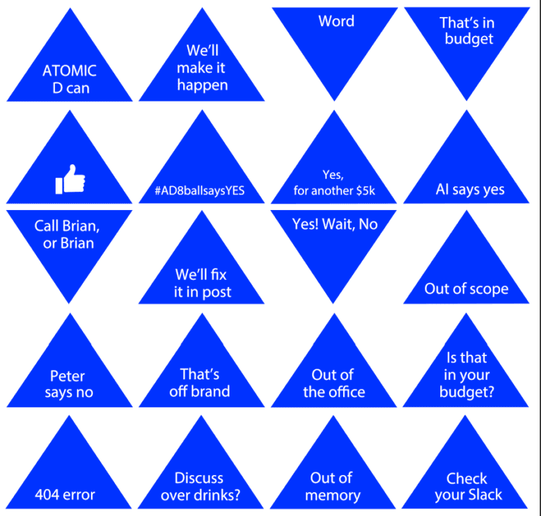 Fortune style 8 Ball for Events Fortune style 8 Ball for Events