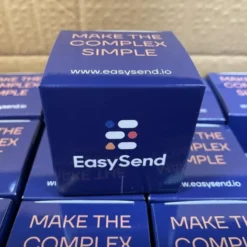 Promotional 8 Ball featuring custom answers and logo 768x579