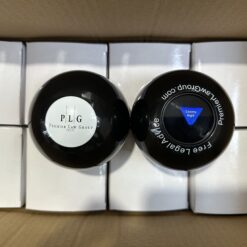 branded magic 8 ball used at product leadership summit