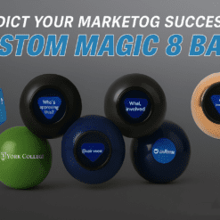custom magic 8 ball with logo